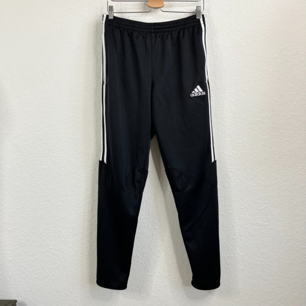 adidas Soccer Vented Tapered 3 Stripe Pants - Picture 1 of 11
